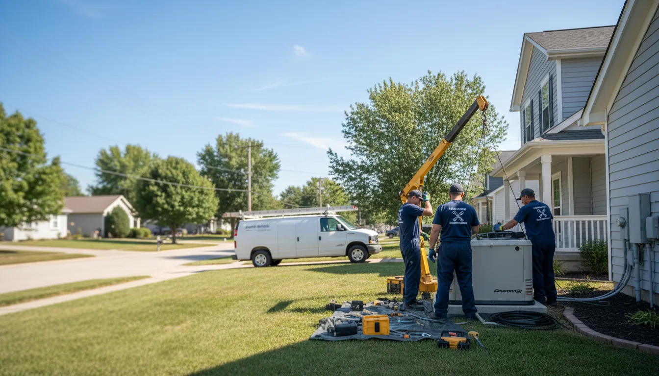 Generator Installation in Kingston Mines, IL near me